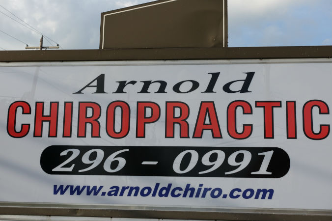 arnold Chiropractic sign